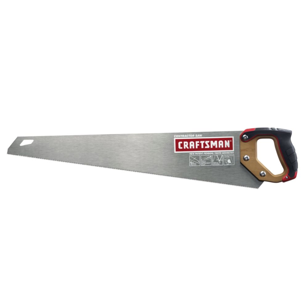 Craftsman 24 in. Fine 12 Pt. Carpenter Handsaw with Soft Grip Handle at Kmart.com