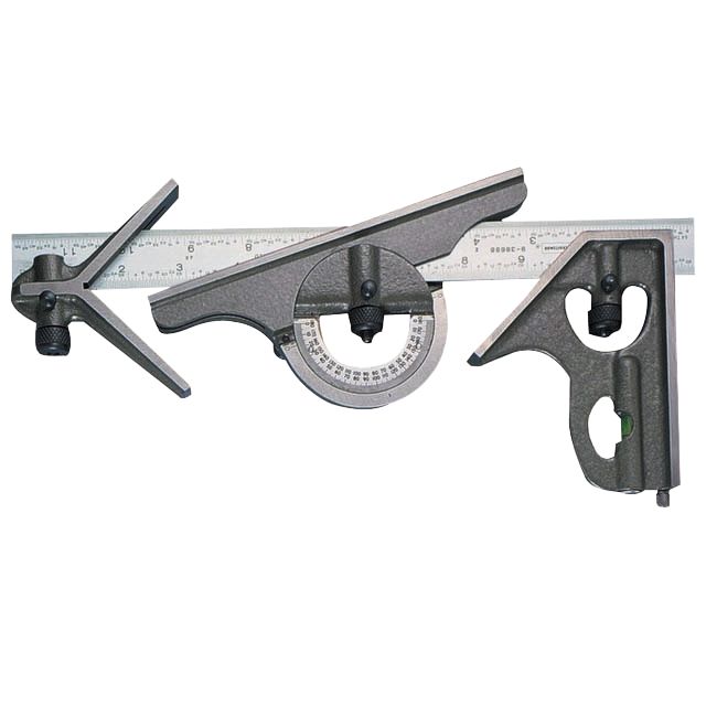 General Tools&nbsp; 4 pc. Machinists Combination Square