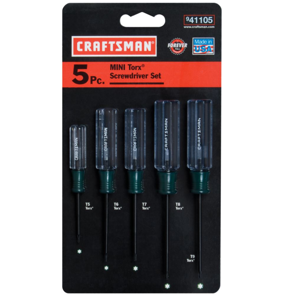 Craftsman 5 pc. Mini Torx Screwdriver Set at Sears.com
