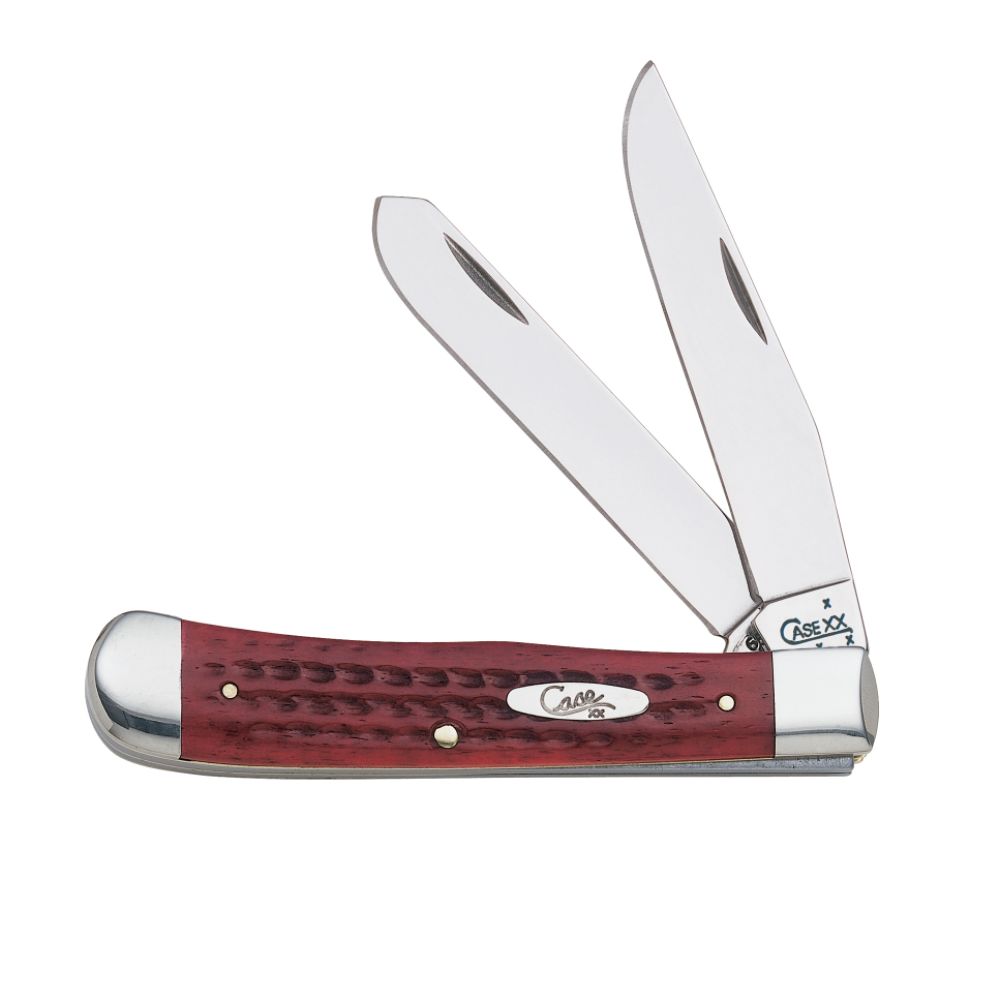 Case Cutlery Trapper Knife - Pocket Worn Old Red Bone