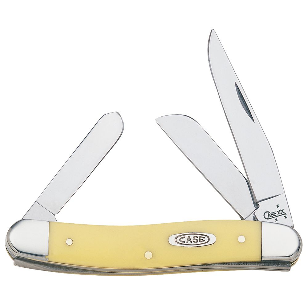 Case Cutlery Stockman Knife - Yellow Handle