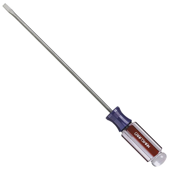 Craftsman 3/16 x 8 in. Screwdriver, Cabinet Tip at Kmart.com