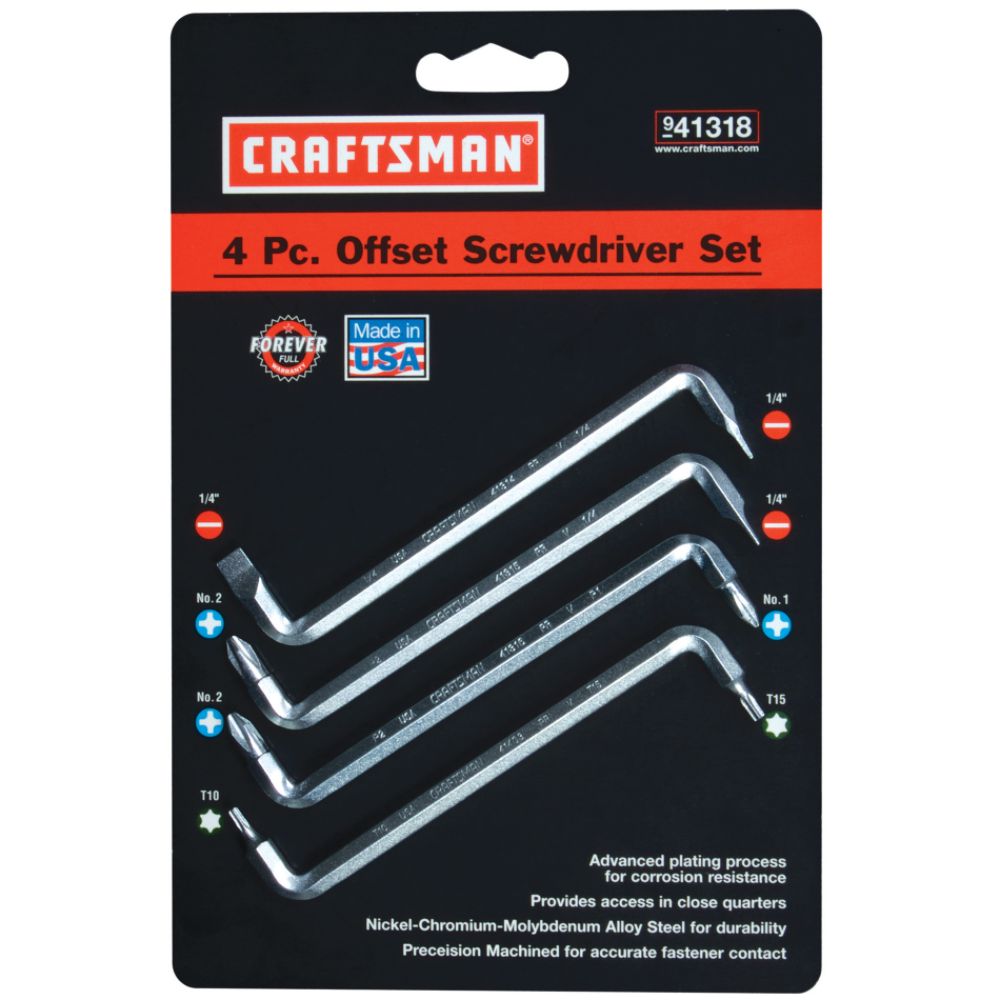 Craftsman 4 pc. Offset Screwdriver Set