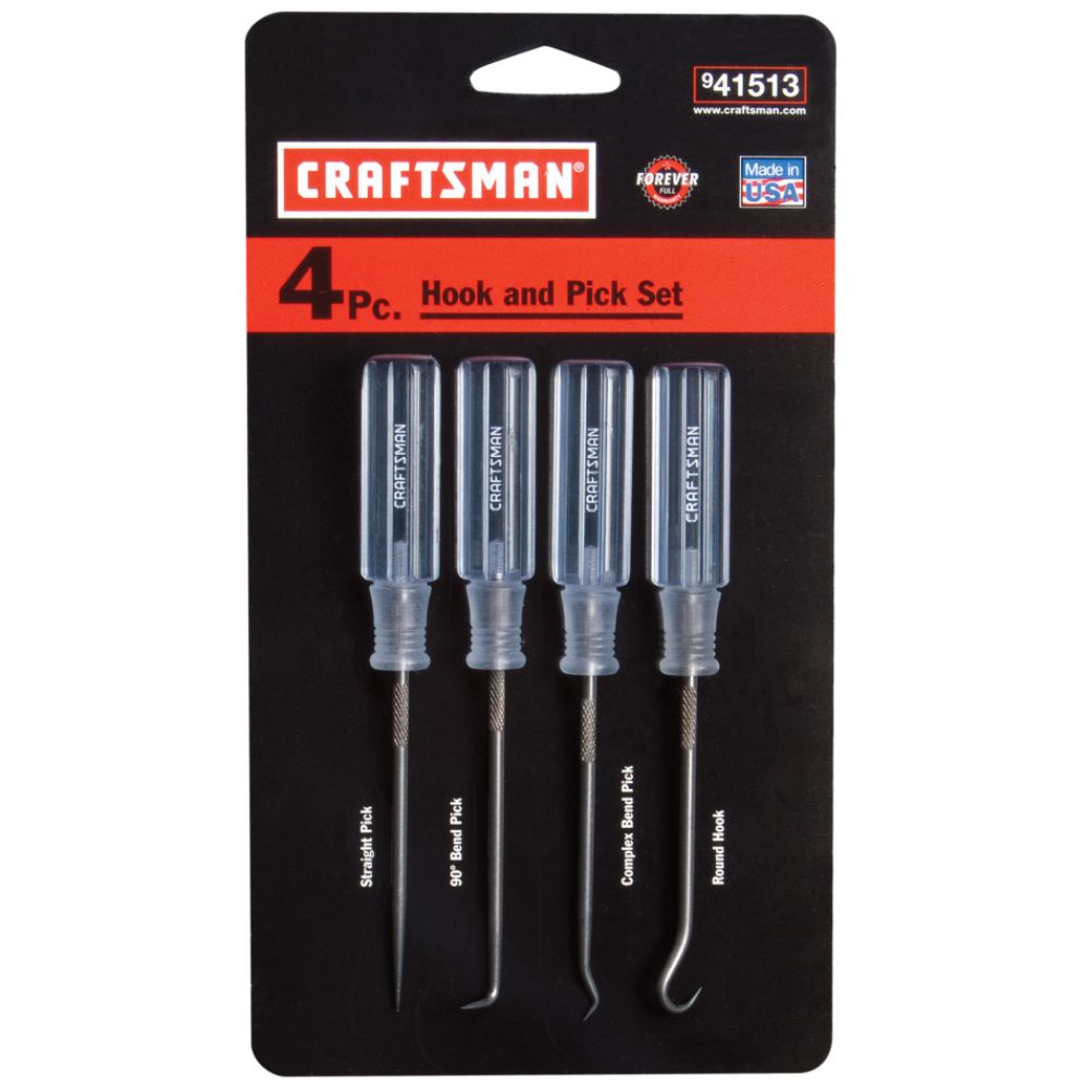 Craftsman 4 pc. Pick and Hook Set