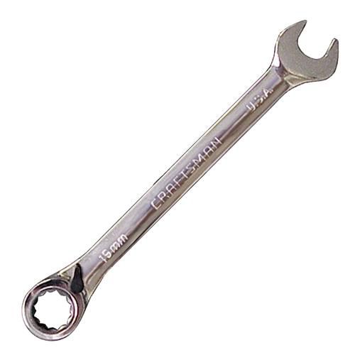 8mm Reversible Ratcheting Combination Wrench