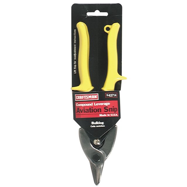 Craftsman Compound Leverage Snips, Bulldog/Notching Aviation at Sears.com