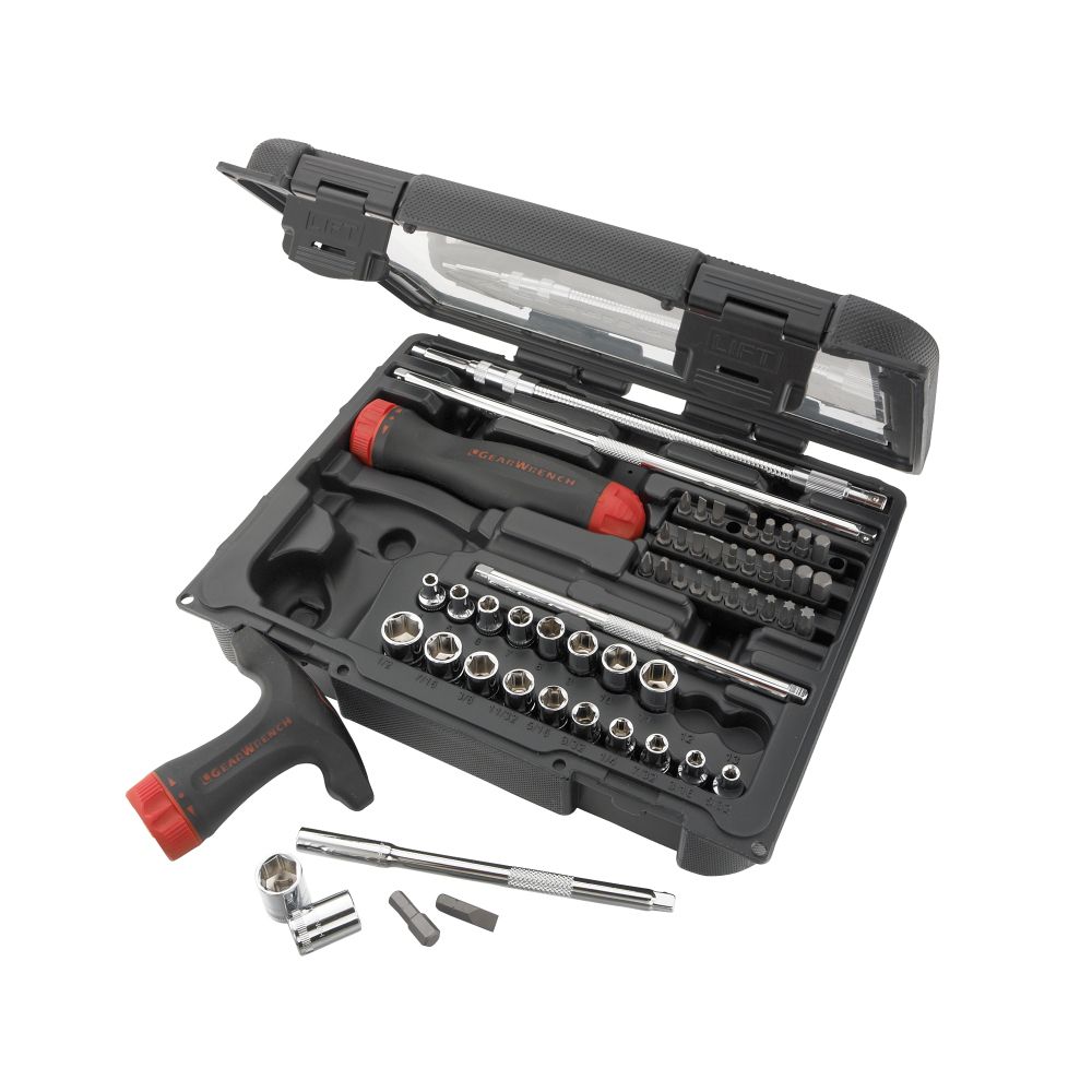 GearWrench 56-Piece Ratcheting Screwdriver Set (44013) $17.49