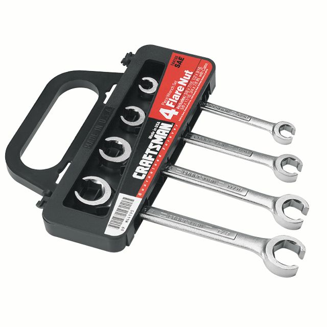 Craftsman 4 pc. Standard Flare Nut Wrench Set at Sears.com