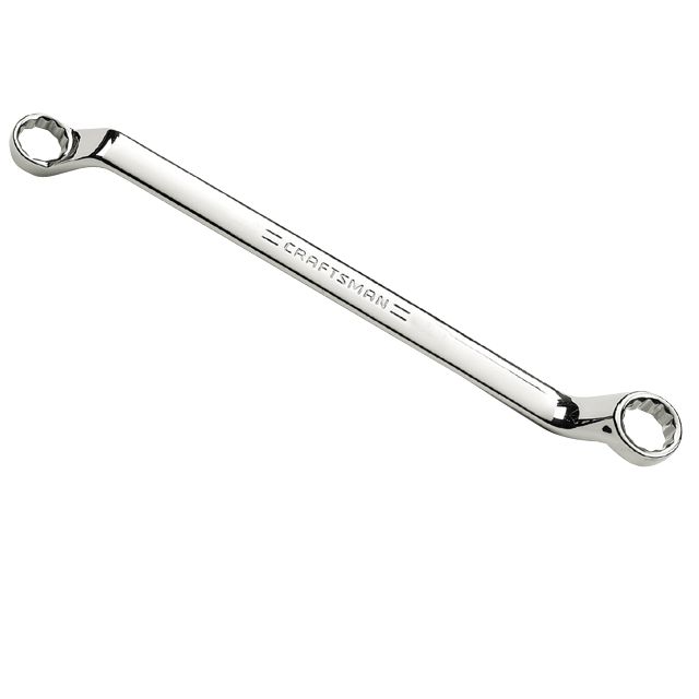 Craftsman Professional 13/16 x 15/16 in. Full Polish Deep Offset Wrench, 12 ...