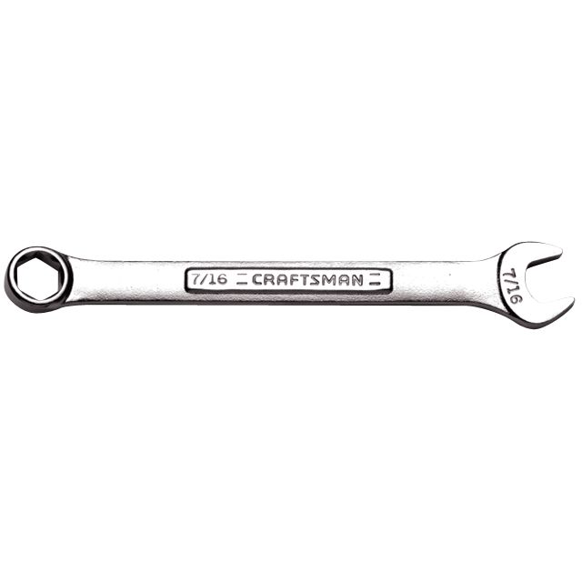 Craftsman 7/16 in. Wrench, 12 pt. Combination at Sears.com