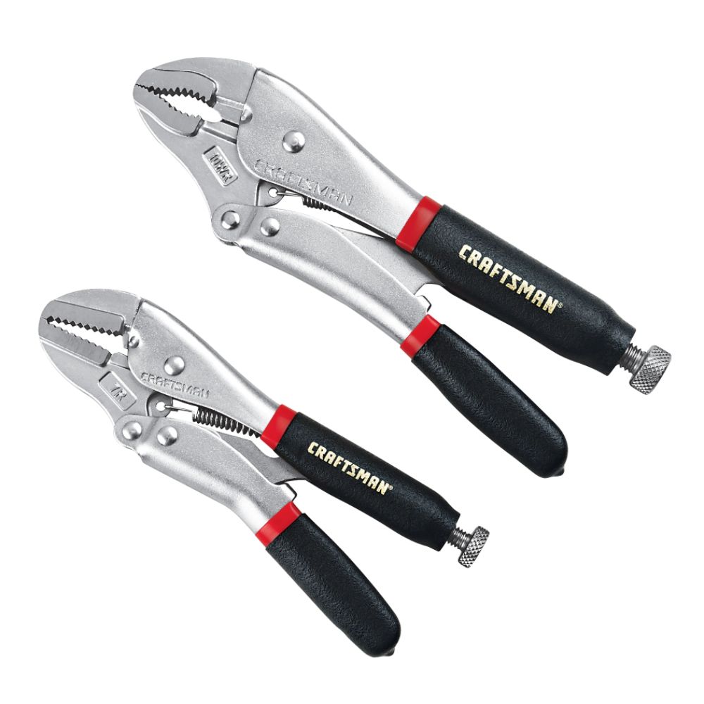 Craftsman 2 pc. Locking Plier Set includes 10 WR and 7R Pliers