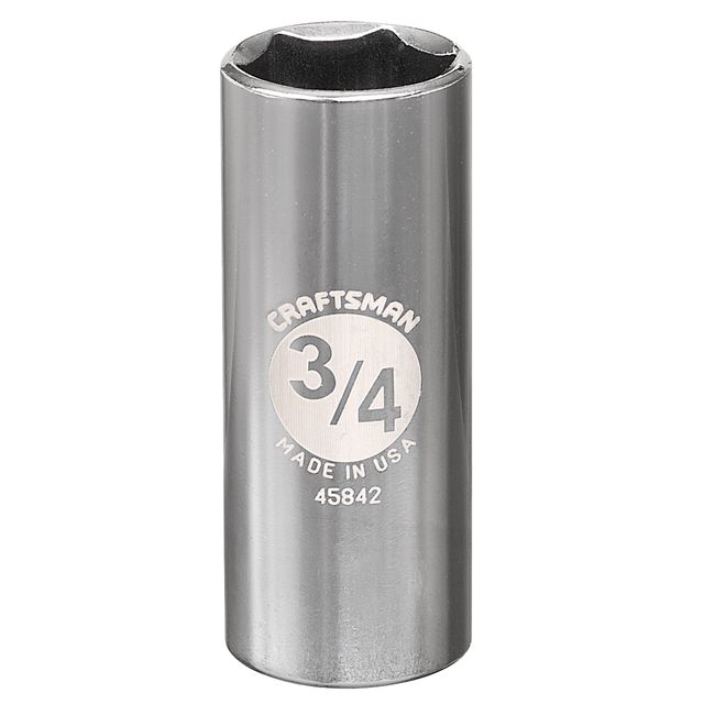 Craftsman&nbsp; 3/4 in. Socket, 6 pt. Deep