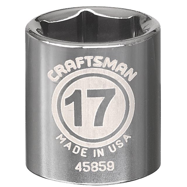 Craftsman&nbsp; 17mm Socket, 6 pt