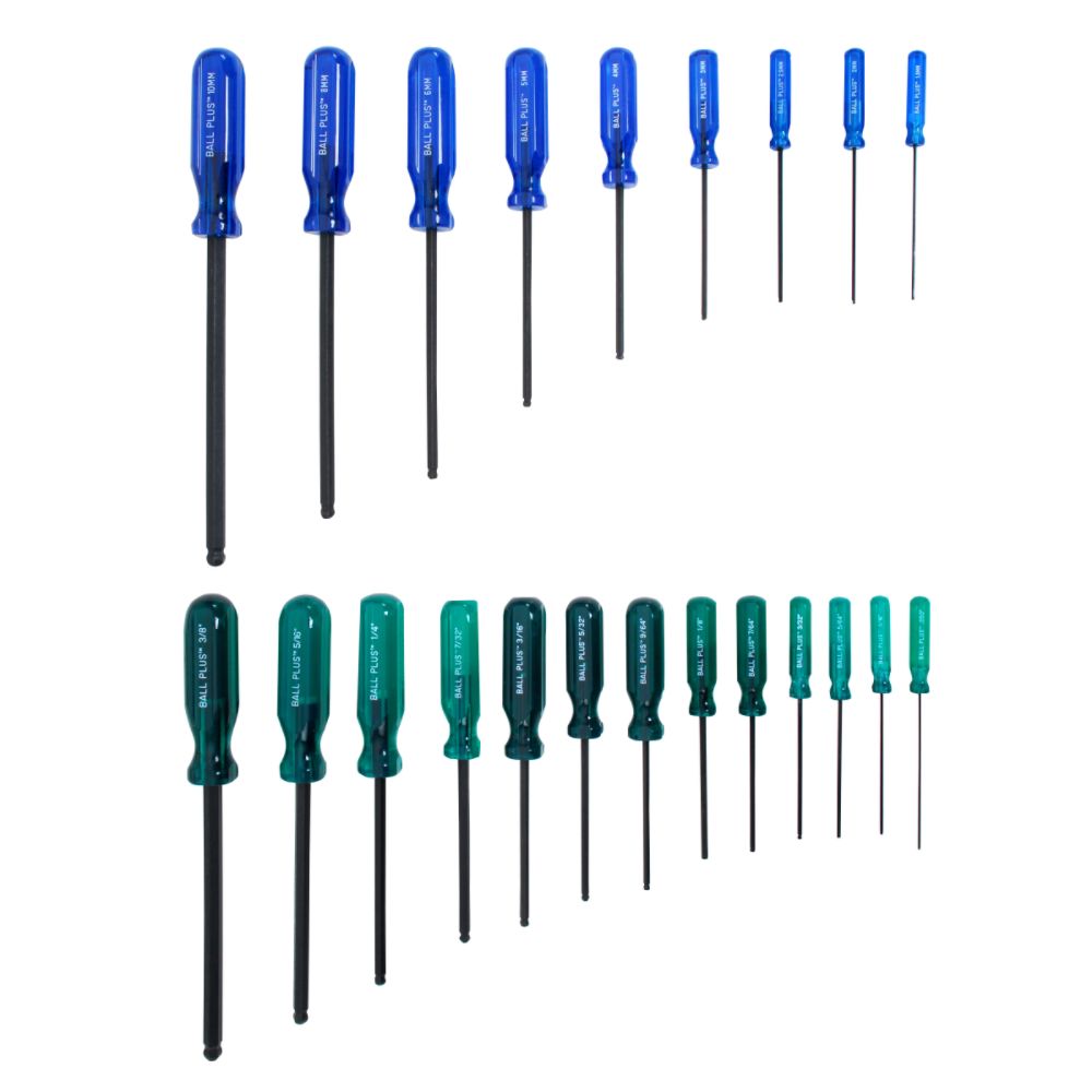 Allen Ball Plus 22-pc Inch & Metric Regular Length Screwdriver Set at Kmart.com