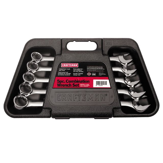 Craftsman 5 pc. Metric 12 pt. Large Combination Wrench Set at Sears.com