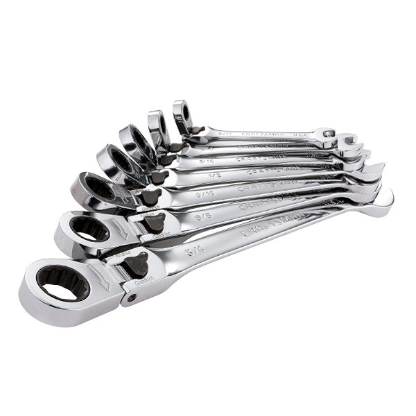 Craftsman Personalized 7 Pc Standard Full Polish Locking Flex