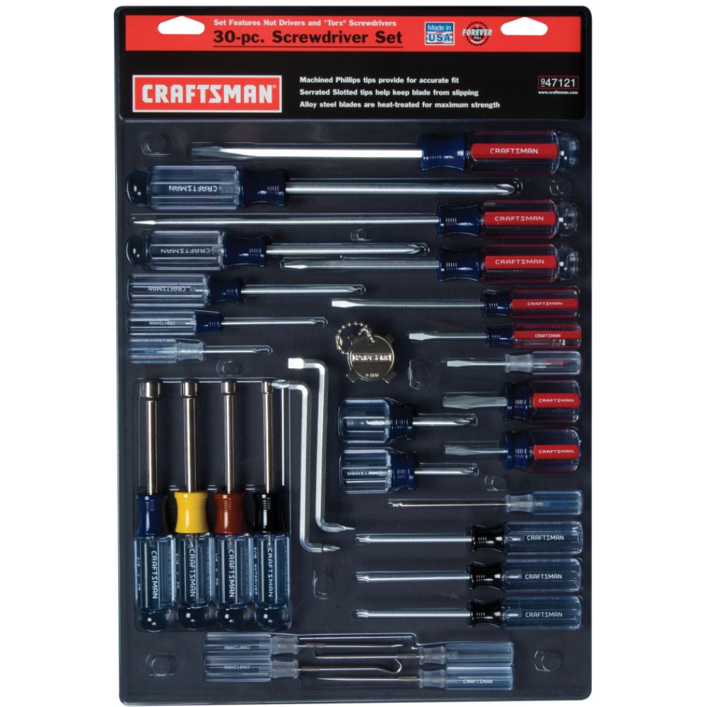 Craftsman 30 Pc. Screwdriver Set with Nut Drivers