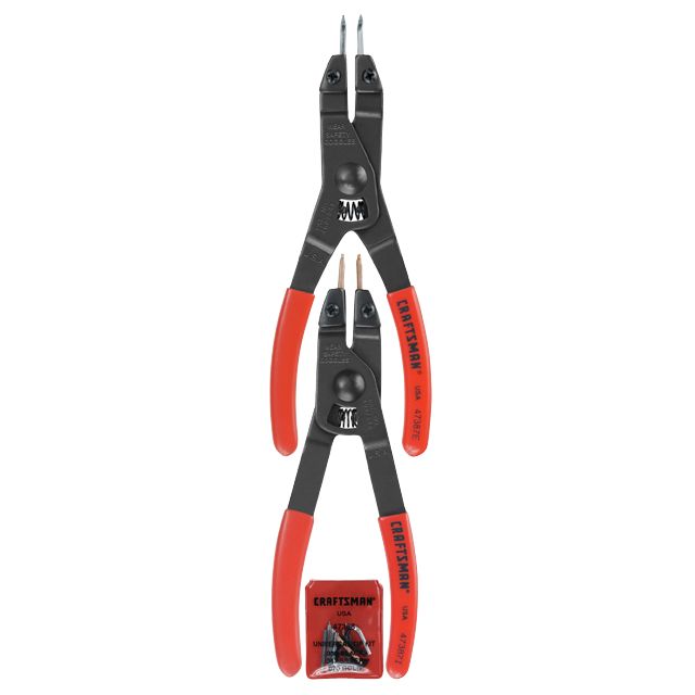 Craftsman 2 pc. Universal Retaining Ring Pliers Set with 16 Tips at Sears.com