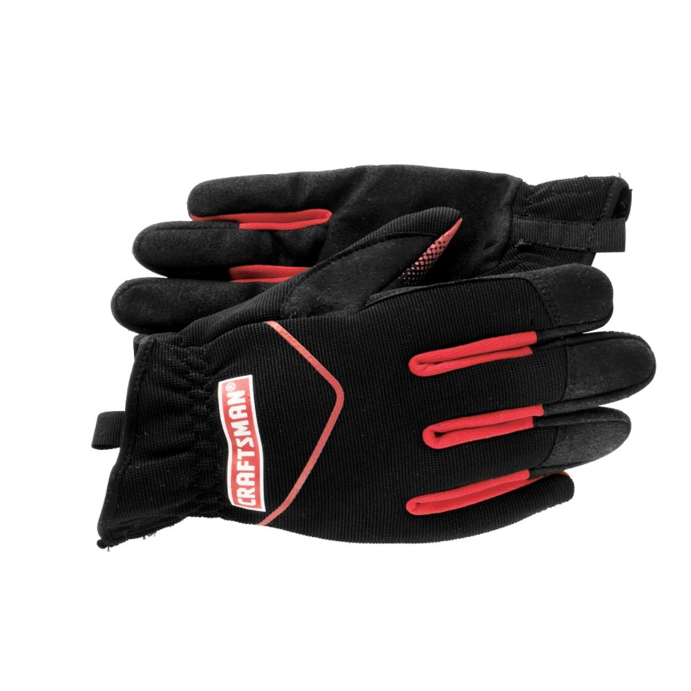 Craftsman Black Mechanics Utility Glove, Small/Medium