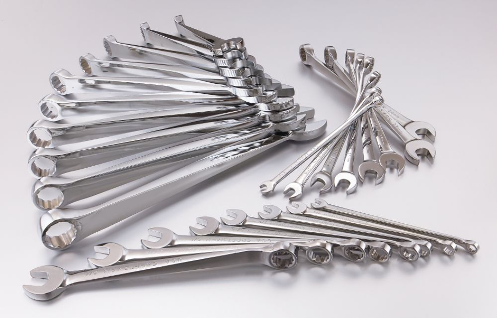 Craftsman 26 pc. Standard & Metric Full Polish 12 pt. Cross Force Combination Wrench Set at Sears.com