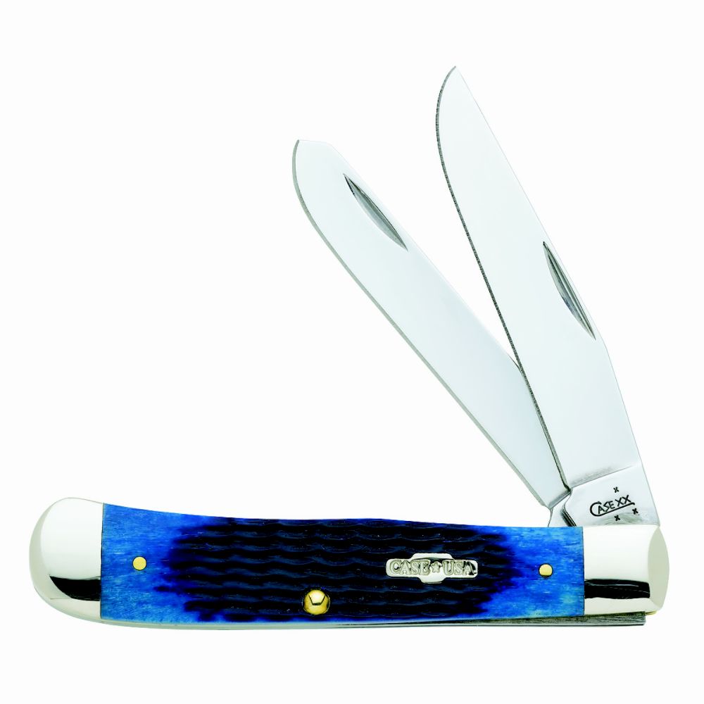 Case Cutlery Blue Bone Trapper