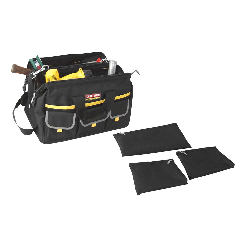 Craftsman Professional 15-Pocket 18 in. Double Wide Tool Bag