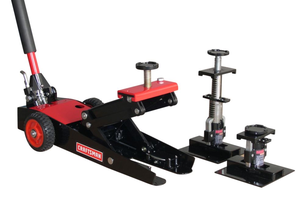 floor jack with stands