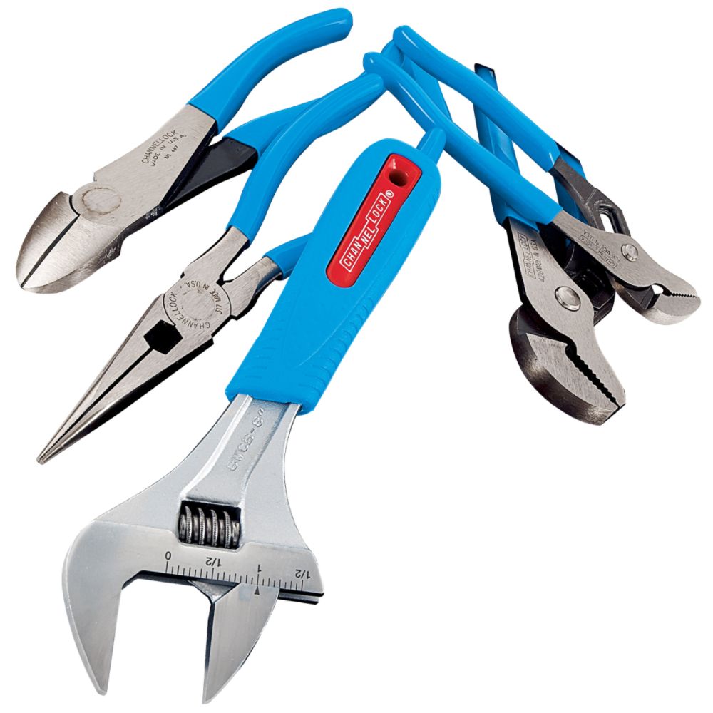 Channellock 5 pc. Tool Set in a Canvas Tool Roll