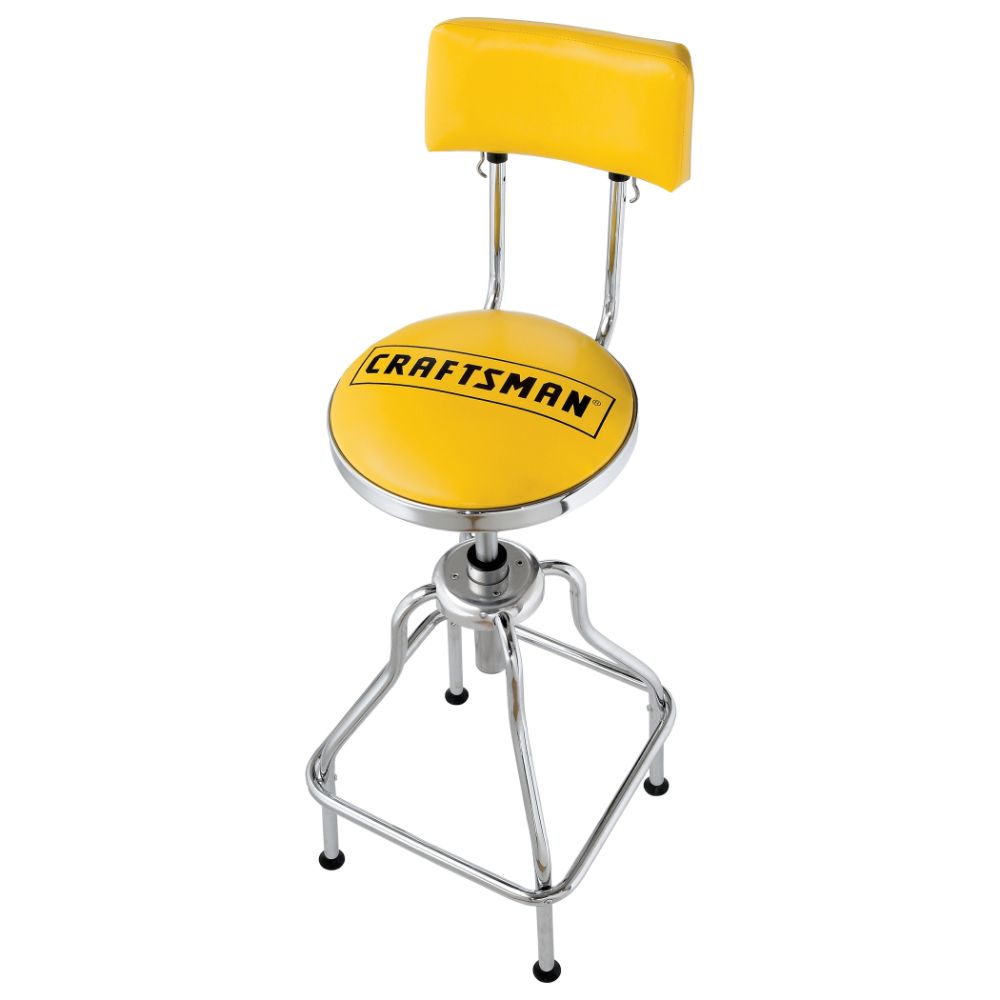 Craftsman&nbsp; Hydraulic Stool - Yellow