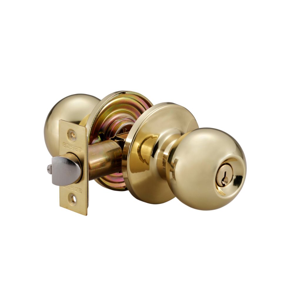 Bala Tubular Entry Knobset - Polished Brass at Sears.com