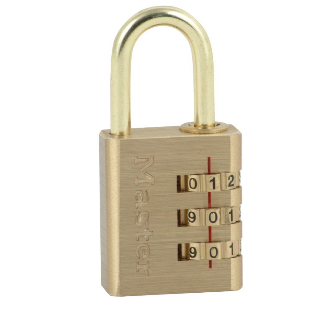 Master Lock 1-3/16 in. Set-Your-Own Combination Lock