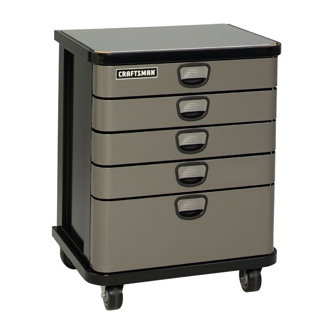 Craftsman 5-Drawer Mobile Cabinet, Garage Storage
