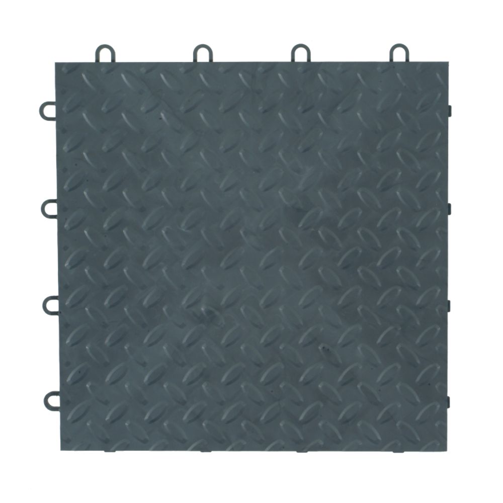 Gladiator Tile Floor Covering - Charcoal, 4 pack at Sears.com