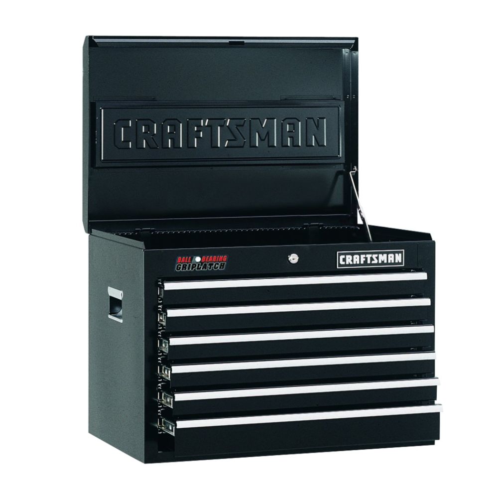 Craftsman&nbsp; 26'' Wide 6-Drawer Ball-Bearing GRIPLATCH&reg; Top Chest -