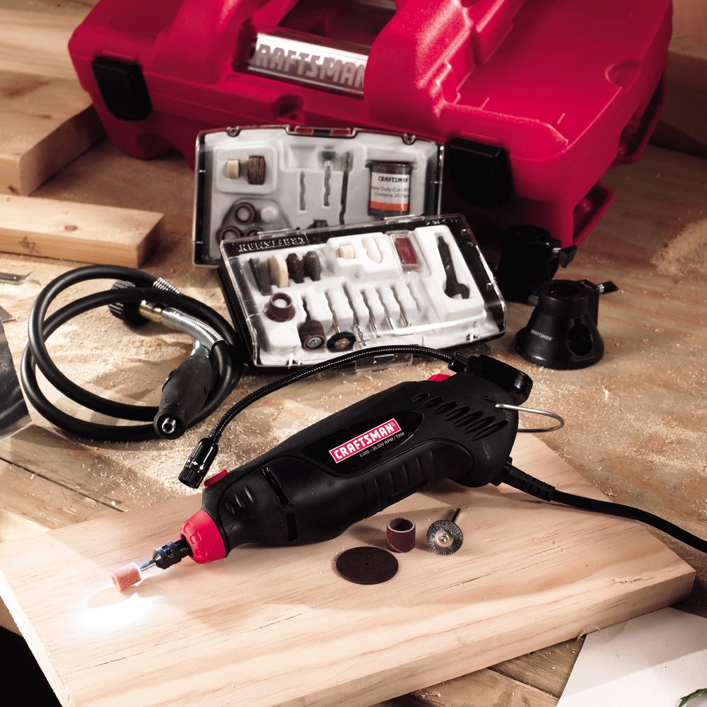 Craftsman 2.0 amp Rotary Tool Kit