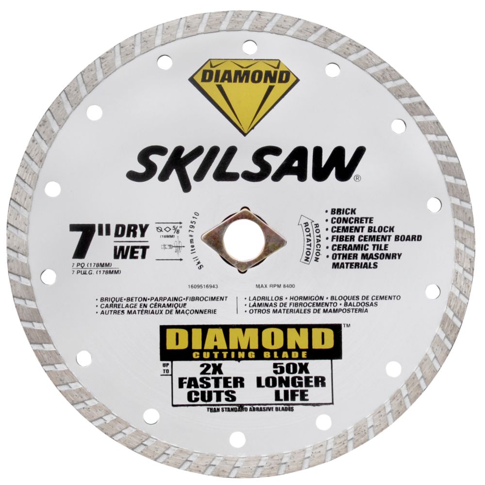 Skil 7 in. Diamond&trade; Wet/Dry Circular Saw Blade at Sears.com