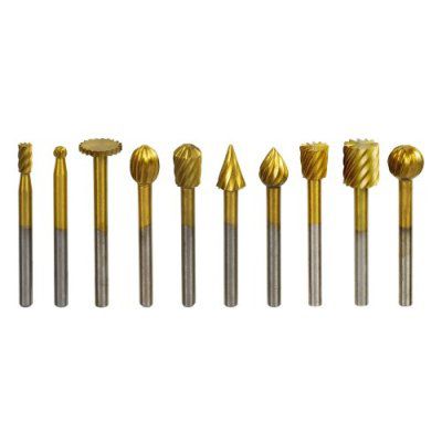 Gyros 46-92012 High Speed Steel Cutter Set, Dremel Type - 10 pc Set at Kmart.com