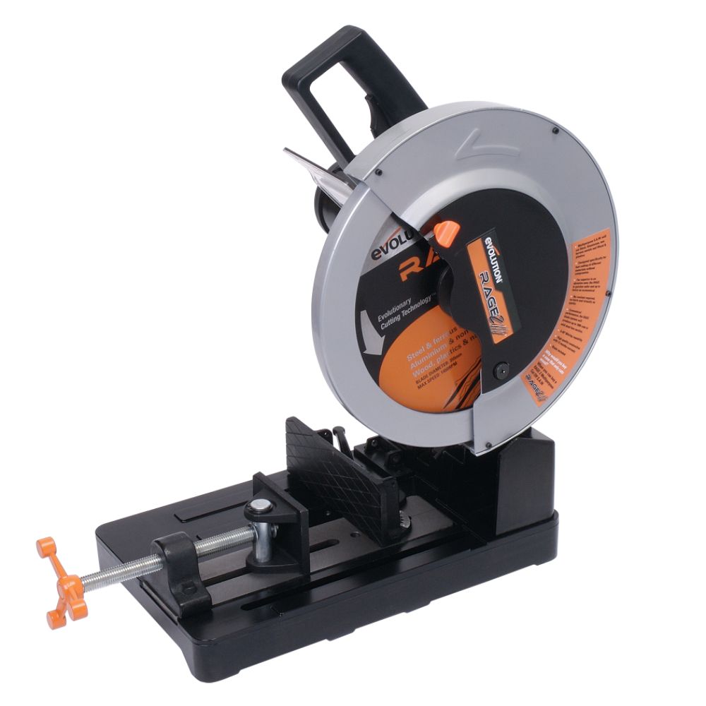 Evolution 18 amp 14" Rage 2 TCT Multipurpose Chop Saw (RAGE 2)