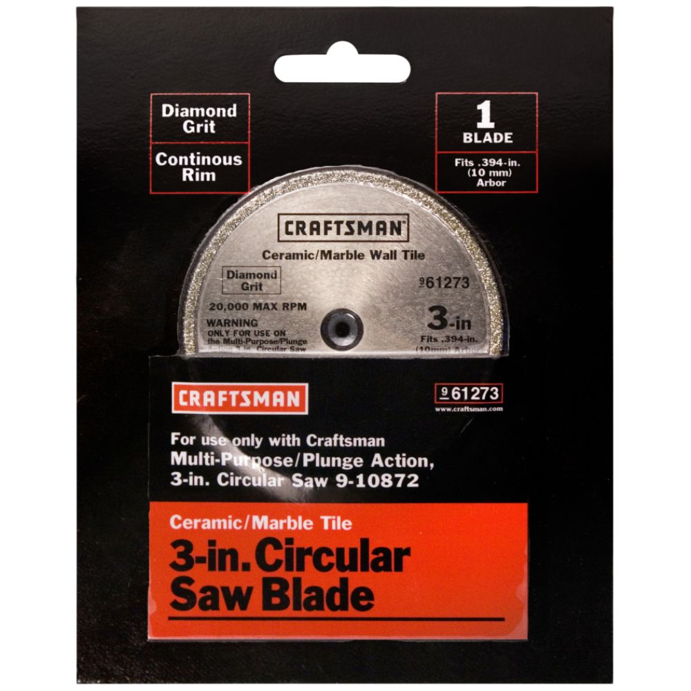Craftsman 3 in. Diamond Grit Circular Saw Blade at Sears.com