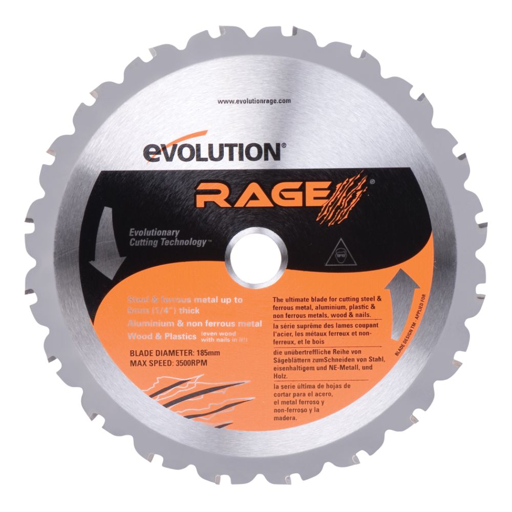 Evolution Rage 7-1/4 in. Professional Circular Saw Blade at Sears.com