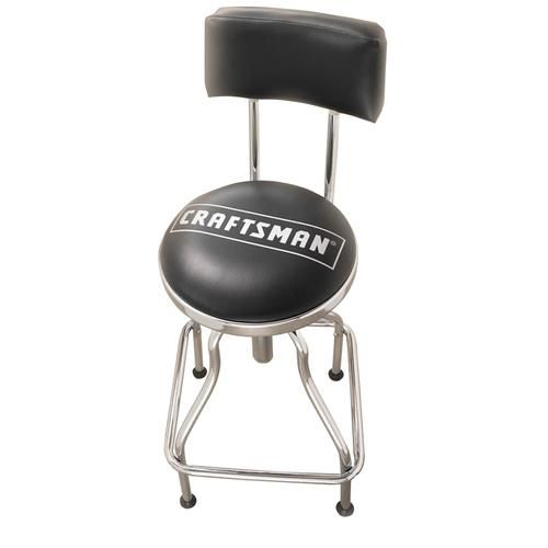 Craftsman Hydraulic Stool (Black Cushion) $35.99