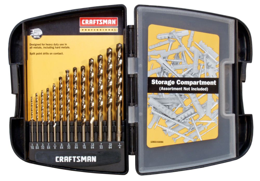 Craftsman Professional&nbsp; 13 pc. Cobalt Drill Bit Set