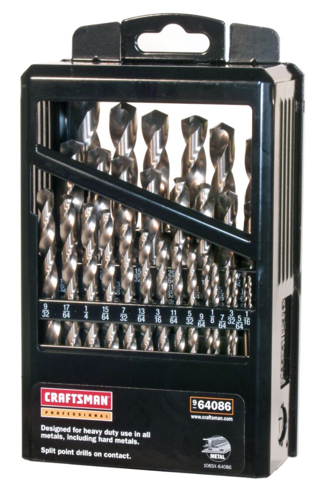 29 pc. Cobalt Drill Bit Set