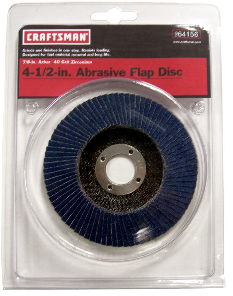 Craftsman 4-1/2 in. Abrasive Flap Disc at Kmart.com