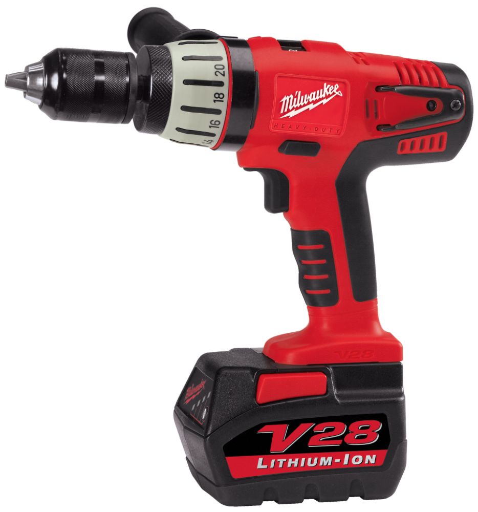 Milwaukee 0724 24 28-volt Cordless Hammer Drill Kit