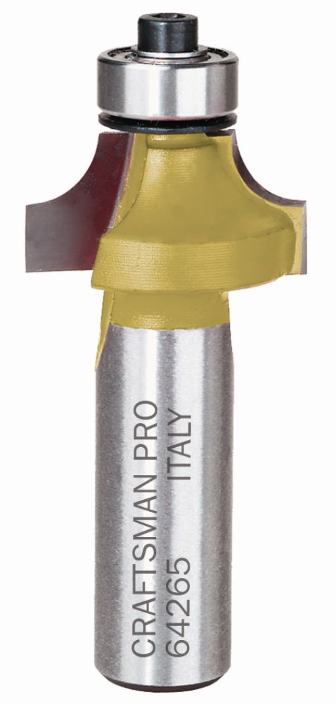 Craftsman Professional 1/4 in. Radius Rounding Over Router Bit, 1/2 Shank at Kmart.com