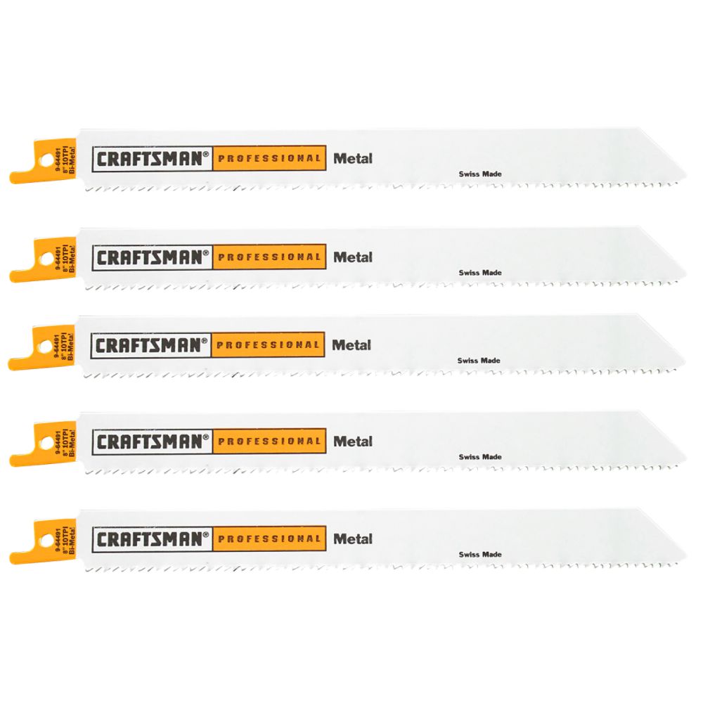 Craftsman  Blades  Metal on Craftsman Professional 8 In  Metal Cutting Bi Metal Reciprocating Saw