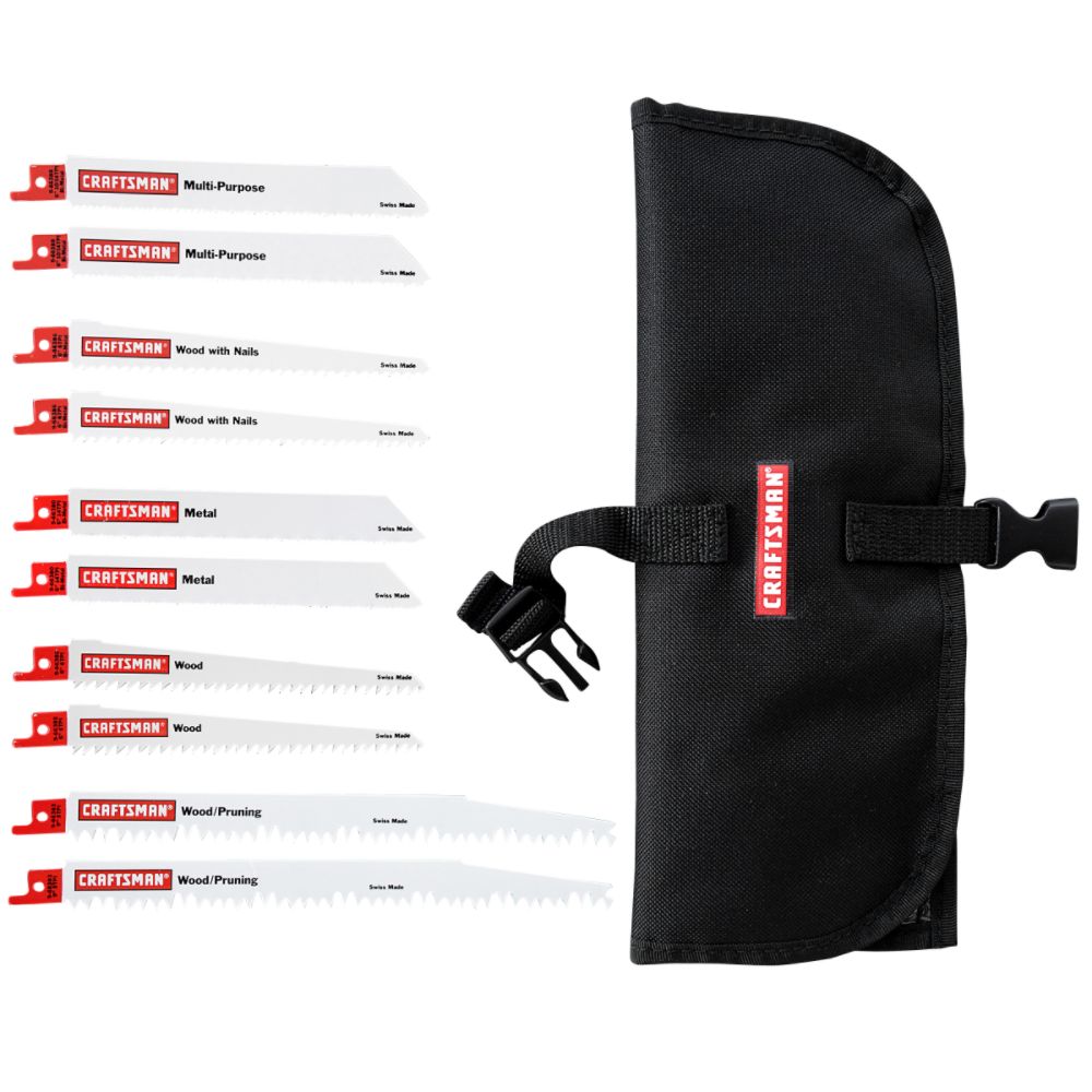 Craftsman Reciprocating Saw Blade Set - 10 pk. at Sears.com