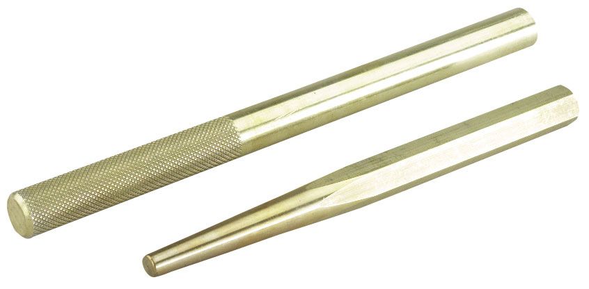 OTC&nbsp; 2 Pc Brass Punch Set
