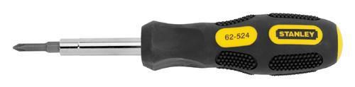 Stanley 6 in 1 Screwdriver Set with interchangeable Bits Stored in the Tool at Kmart.com